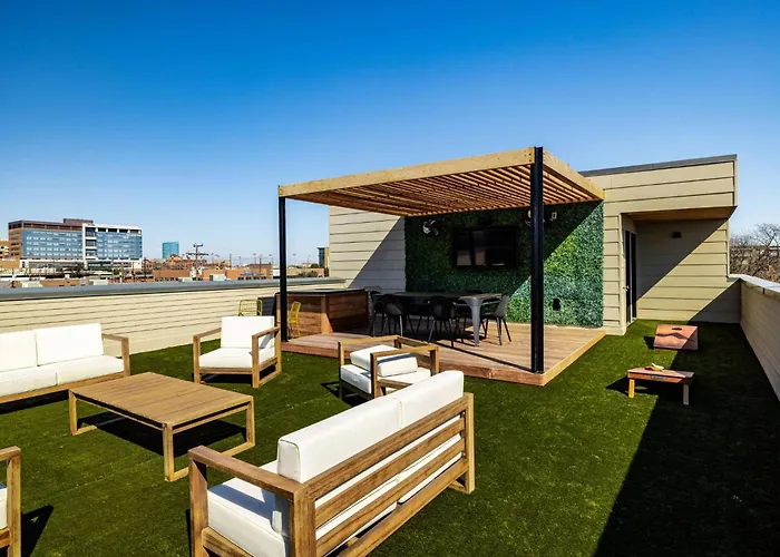 Cultural District Loft - Rooftop Terrace - Games Apartment
